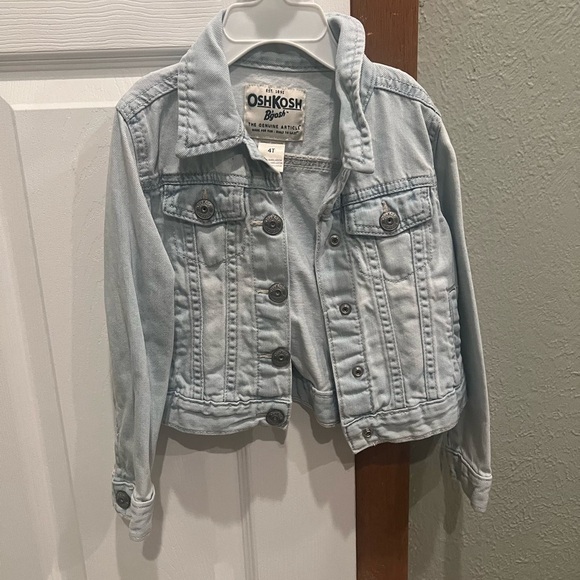 OshKosh B'gosh Kids' Light Blue Jean Jacket 4T - Picture 1 of 2